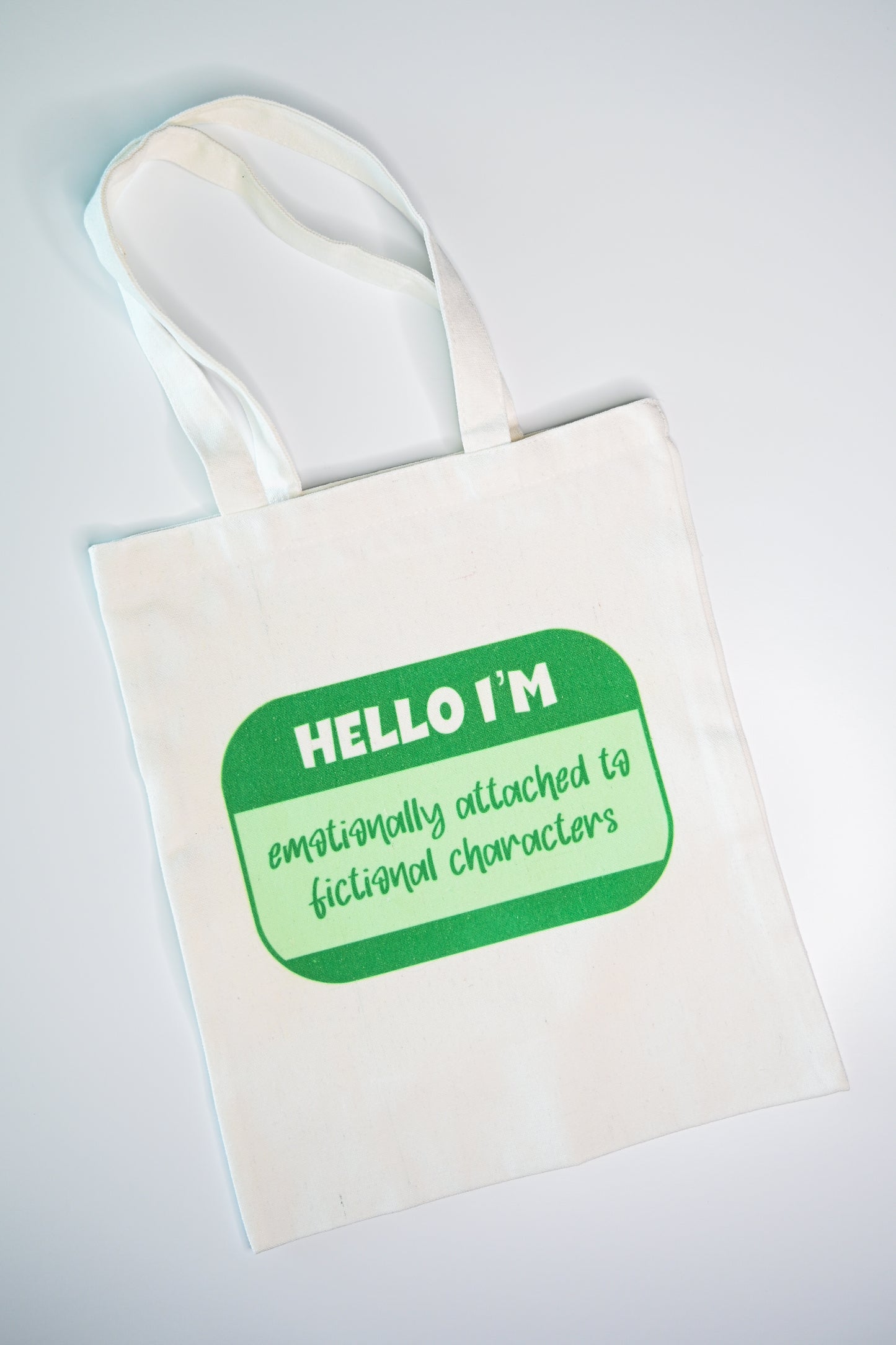 Hello I'm Emotionally Attached Tote Bag