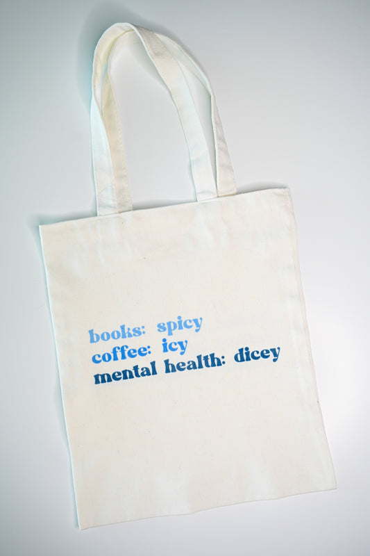 Spicy Icy Dicey Tote Bag