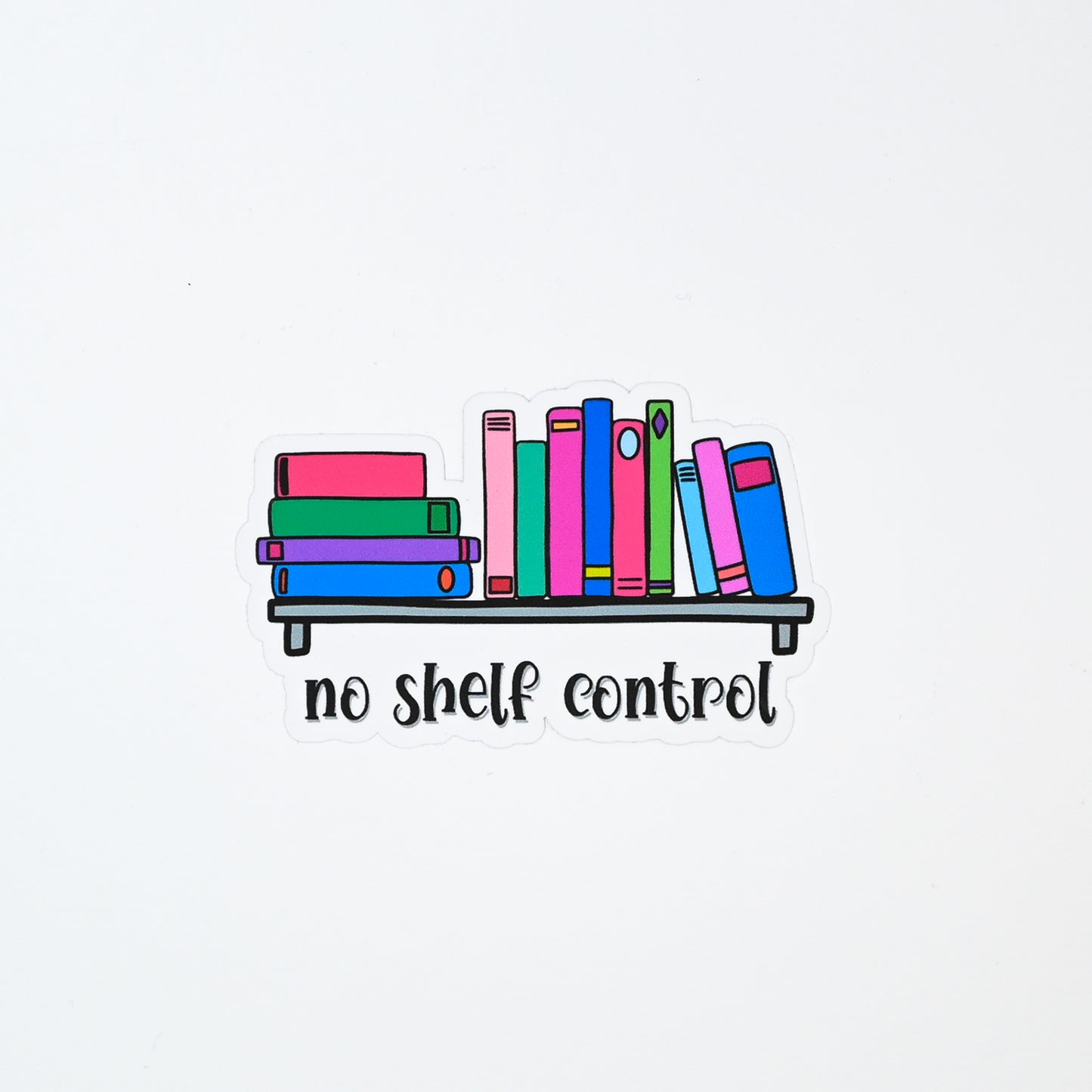 No Shelf Control Sticker